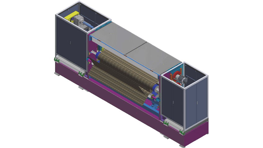 Heat pressing machine